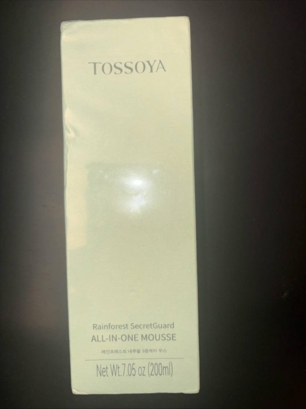 TOSSOYA Rainforest SecretGuard All-In-One Mousse - Pale Sage feminine body wash